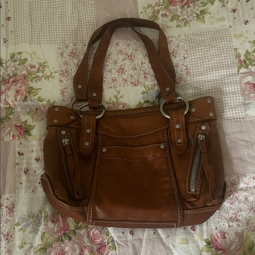 Ruehl No.925 Brown 100% Leather Bag